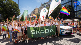Škodovka byla oficiálním partnerem Prague Pride