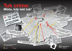 Mapa největších tukových zločinů v Praze