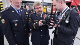 Nové dýchací přístroje pro policisty