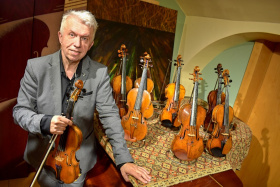 Virtuos přiveze do Budějovic vzácné housle
