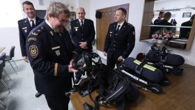 Policisté získali nové dýchací přístroje