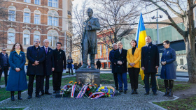 Zástupci parlamentu si připomněli druhé výročí od eskalace ruské agrese na Ukrajině