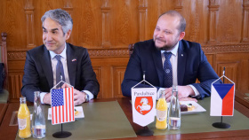 Pardubice přivítaly amerického velvyslance